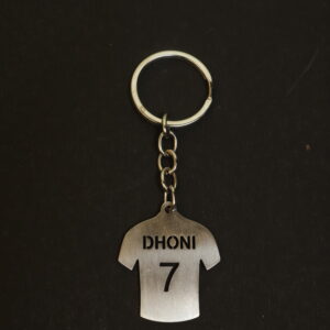 dhoni jersey keychain